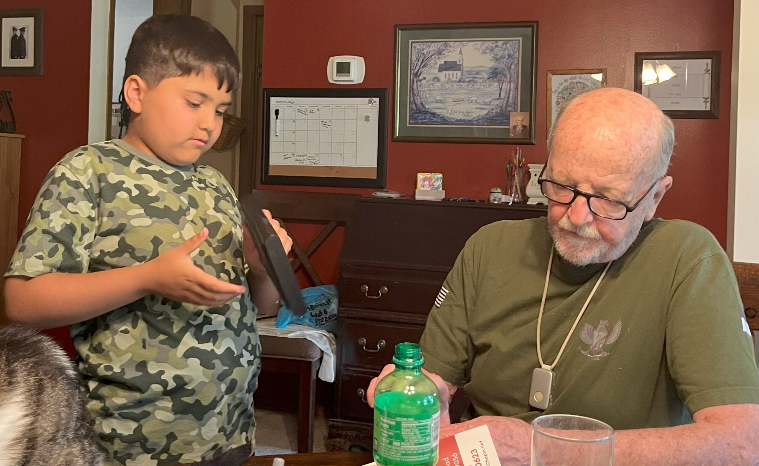 Jackson and Grandpa