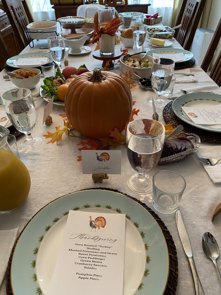 Thanksgiving Table